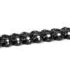 Exclusive | bransoleta łańcuch z czarnymi diamentami - DDB0457B