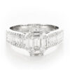 Exclusive | cudowny dostojny pierścionek z różnymi typami diamentów