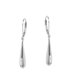 Srebrne kolczyki wiszące , długie 4cm - KDK5598