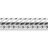 Srebrny rodowany łańcuszek SPIGA 1,4mm 45cm