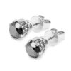 Exclusive | Piękne kolczyki z czarnymi diamentami 2,80ct w 18K białym złocie