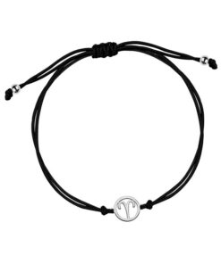 Srebrna bransoletka znak zodiaku BARAN