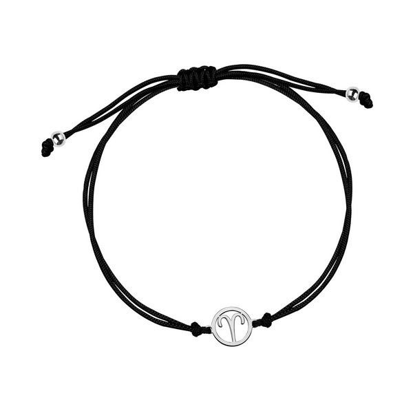Srebrna bransoletka znak zodiaku BARAN