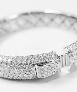 Exclusive | Piękna brylantowa bransoletka typu Bangle - DDB0332 - Image 3