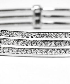 Alternatywny widok Exclusive | Piękna brylantowa bransoletka z 18k złota - DDB0436