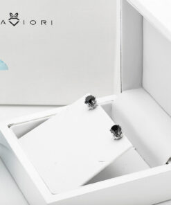 Exclusive | Piękne kolczyki z czarnymi diamentami 2,80ct w 18K białym złocie - Image 5