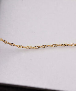 Złoty łańcuszek 585 singapur 1mm 45cm - Image 4