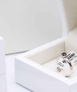 Exclusive | pierścionek zaręczynowy z czarnym diamentem 0,25ct w złocie 750 - Image 6