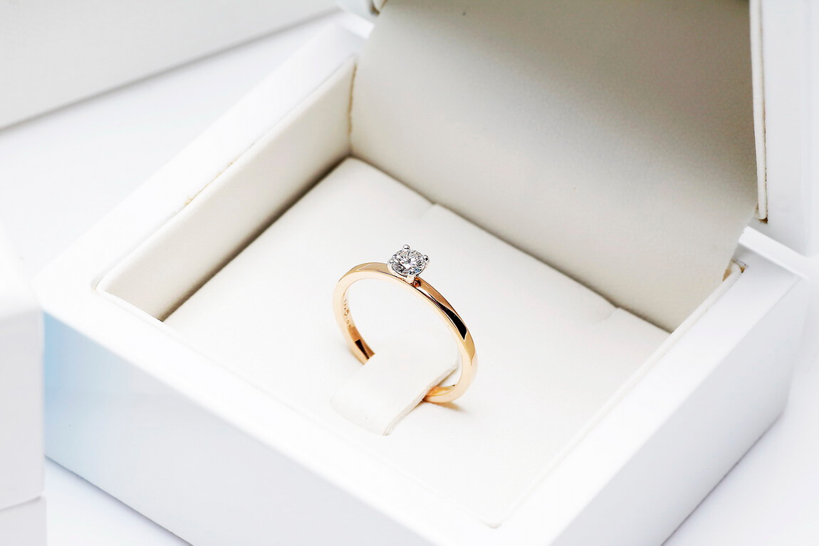 Staviori® Must Have | idealny pierścionek zaręczynowy złoto 585 koszyczek i brylant 0,20ct - Image 6