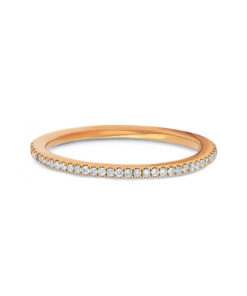 Alternatywny widok Exclusive | obrączka ze złota 750 z diamentami 0,21ct