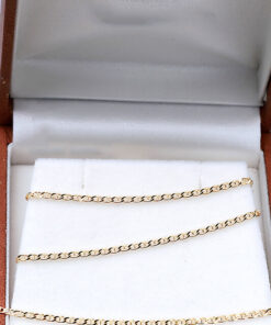 Złoty łańcuszek splot gucci 45cm 1,6mm 333 - Obrázek 4