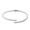Srebrna bransoletka sztywna bangle - BSC6465