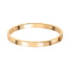 Srebrna pozłacana bransoletka sztywna typu bangle BSC6468Y