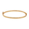 Złota bransoletka 585 wąska typu bangle - BZC6671
