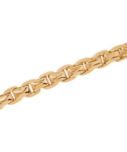 Złota bransoletka łańcuchowa unisex - 333 - BXX6691 - Image 3