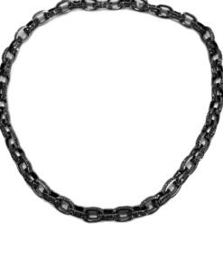 Exclusive | Czarne złoto i czarne diamenty - naszyjnik unisex - obrazek 8