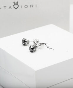 Exclusive | Piękne kolczyki z czarnymi diamentami 2,80ct w 18K białym złocie - Image 9