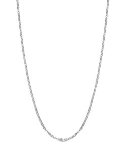 Alternatywny widok Srebrny łańcuszek ankier długości 42/45/50 cm  LDX0070