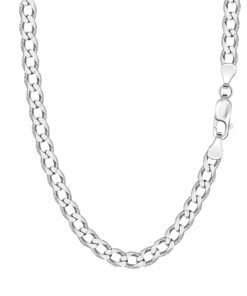 Srebrny łańcuszek pancerka unisex LSX6032 | 3mm