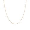 Złoty łańcuszek 333 splot typu pancerka (curb chain) 42cm