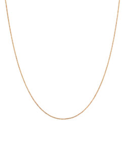 Złoty łańcuszek 333 splot typu pancerka (curb chain) 50cm