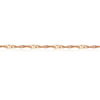Złoty łańcuszek 585 singapur 1mm 45cm