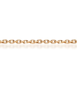 Złoty łańcuszek złoty 333 Ankier 0,6mm 38/40/42/45cm