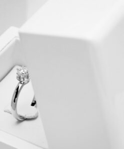 Exclusive | cudowny zaręczynowy pierścionek 0,50ct w 18-karatowym złocie - Image 9