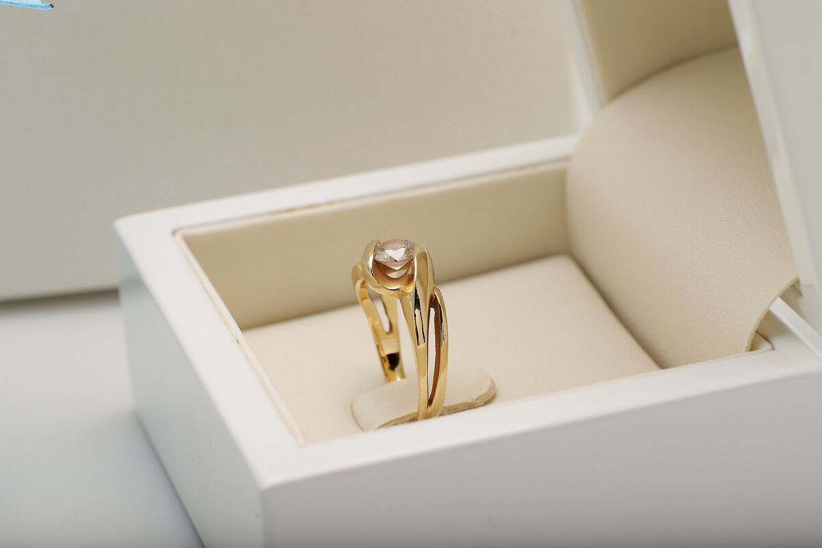 Exclusive | Pierścionek zaręczynowy z brylantem 0,50ct - Obrázek 6