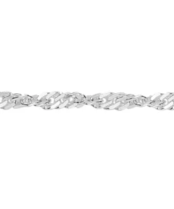 Srebrny łańcuszek SINGAPUR 2mm 42/45/50cm
